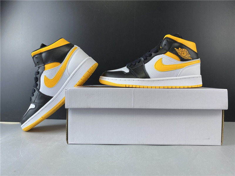Air Jordan 1 Mid Laser Orange Black (W) CV5276-107