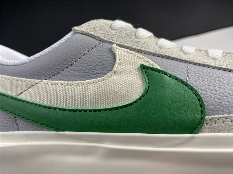 Sacai x Nike Blazer Low Medium Grey/Classic Green-White BV0076-403