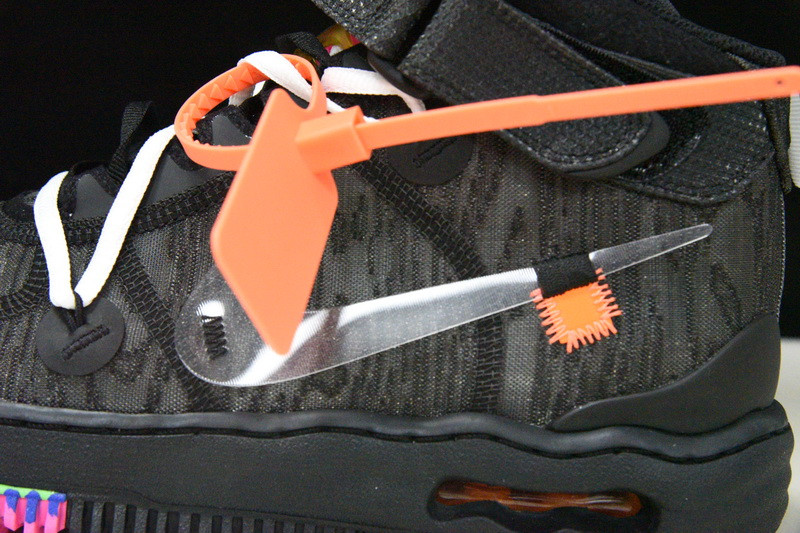 OF x Nike Air Force 1 Mid Black DO6290-001
