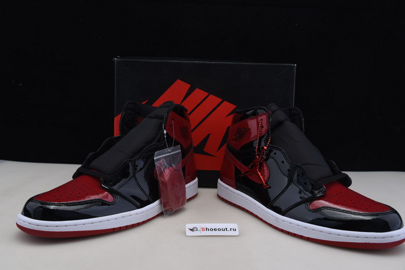AIR JORDAN 1 HIGH OG “BRED PATENT” 555088-063