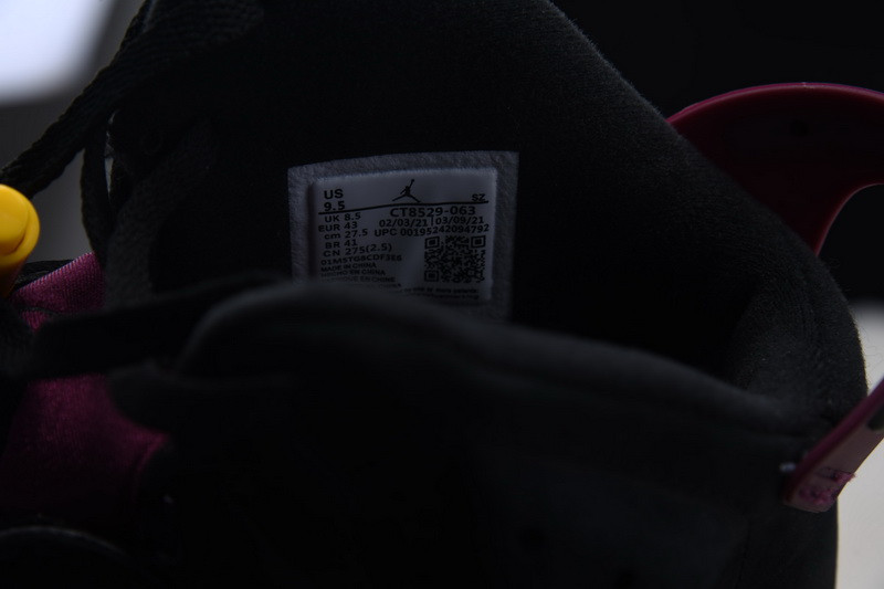 AIR JORDAN 6 “BORDEAUX” CT8529-063