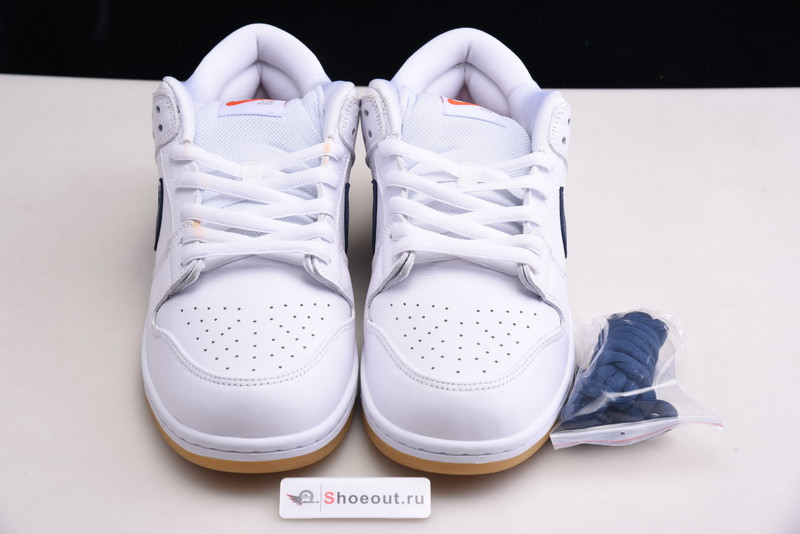 Nike SB Dunk Low Orange Label White Navy CZ2249-100