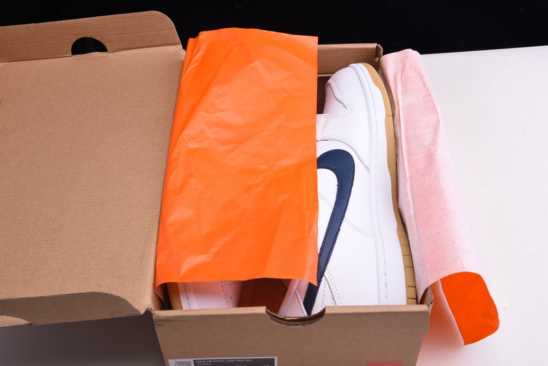 Nike SB Dunk Low Orange Label White Navy CZ2249-100