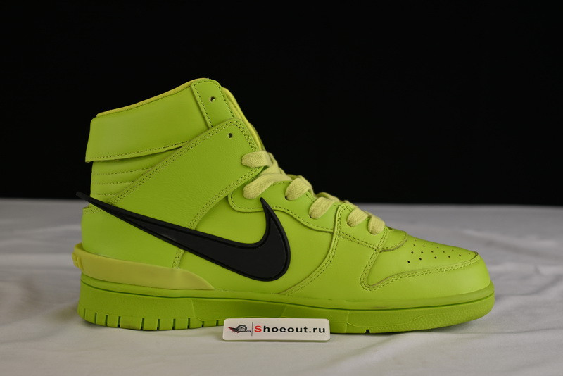 Ambush x Nike Dunk High “Flash Lime” CU7544-300