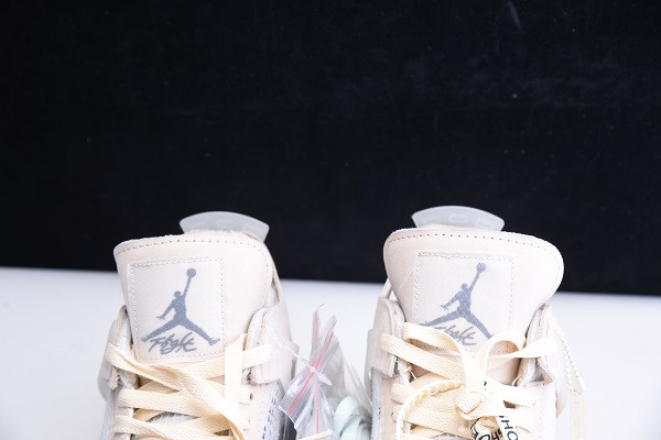 OFF White x Air Jordan 4 “Sail” CV9388-100