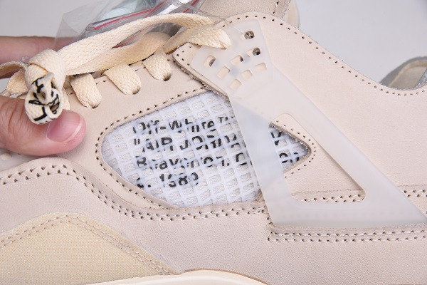 OFF White x Air Jordan 4 “Sail” CV9388-100
