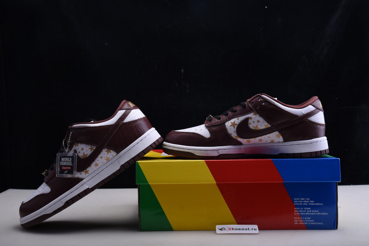 Sup x Nike SB Dunk Low “Stars” DH3228-103