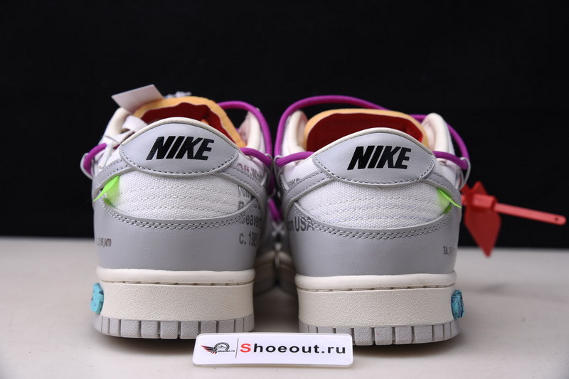 OF x Nk Dunk Low NO.45 Of 50 DM1602-101