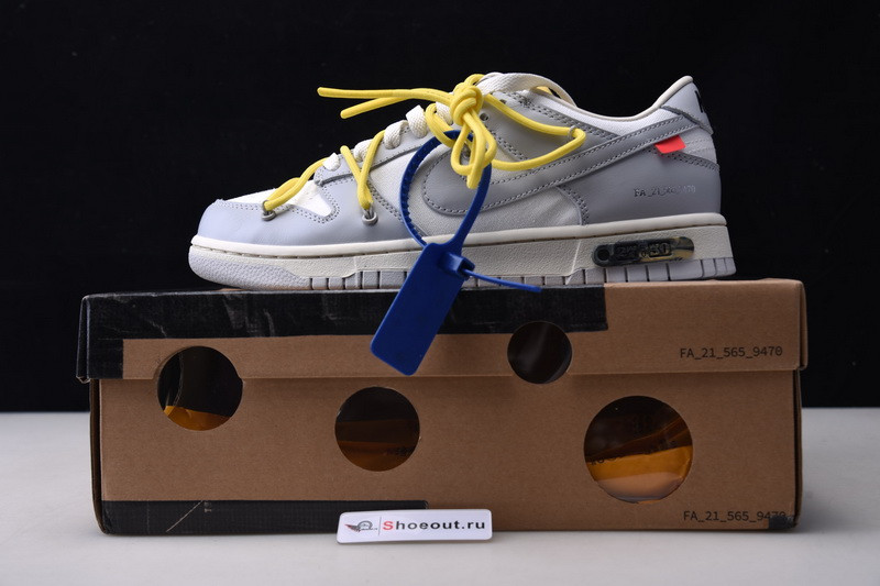 OF x Nk Dunk Low NO.27 Of 50 DM1602-120