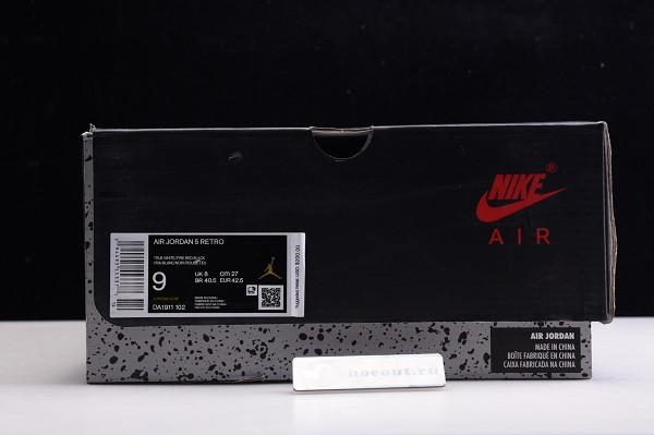 Air Jordan 5 Retro Fire Red Silver Tongue (2020) DA1911-102