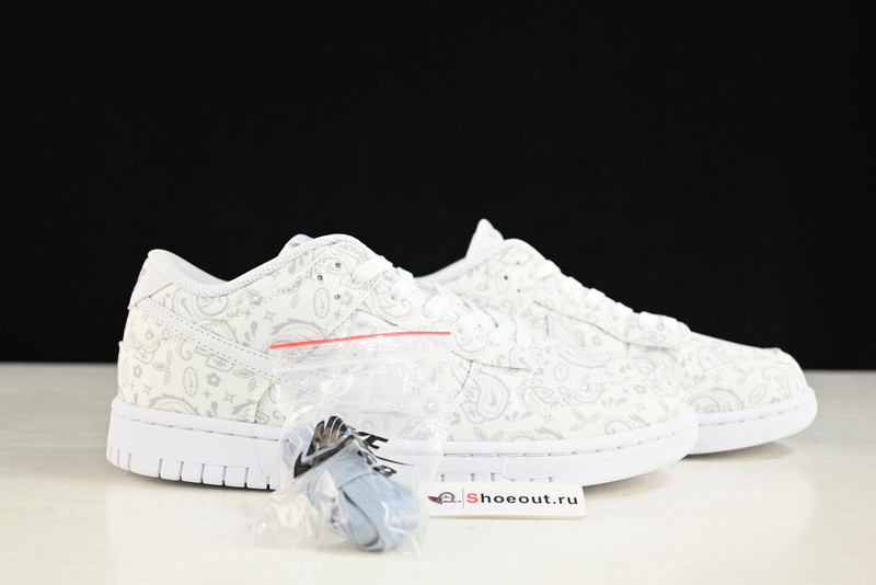 Nike Dunk Low “White Paisley” DJ9955-100