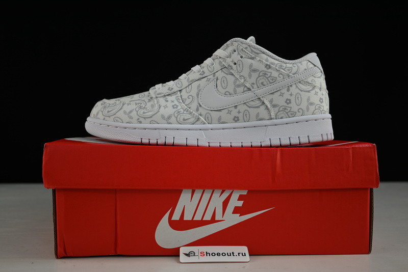 Nike Dunk Low “White Paisley” DJ9955-100