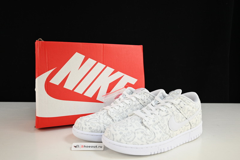 Nike Dunk Low “White Paisley” DJ9955-100