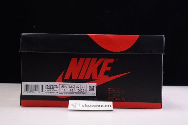 Air Jordan 1 High OG “Bloodline” 555088-062