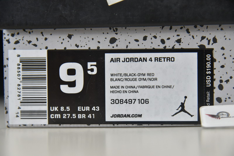 Jordan 4 Retro Alternate 89  308497-106