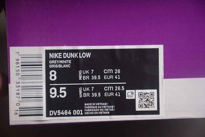 Nike SB Dunk Low Pro ISO Orange Label Wolf Grey Gum DV5464-001