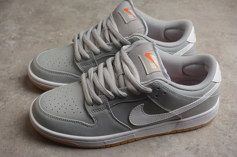 Nike SB Dunk Low Pro ISO Orange Label Wolf Grey Gum DV5464-001