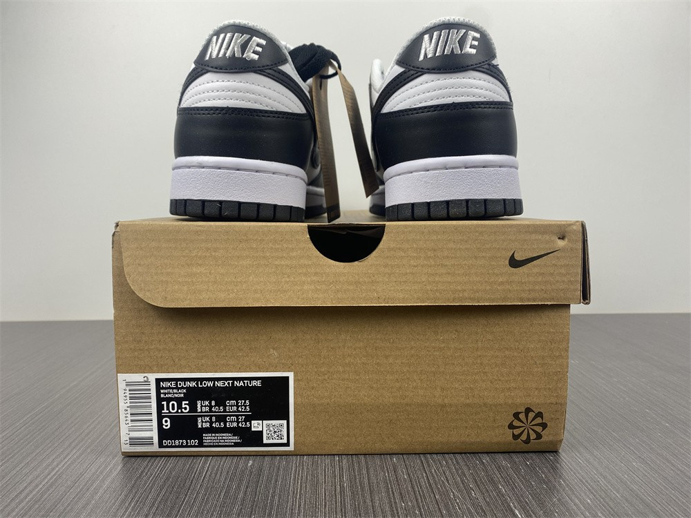 Nike Dunk Low Next Nature “White/Black” DD1873-102