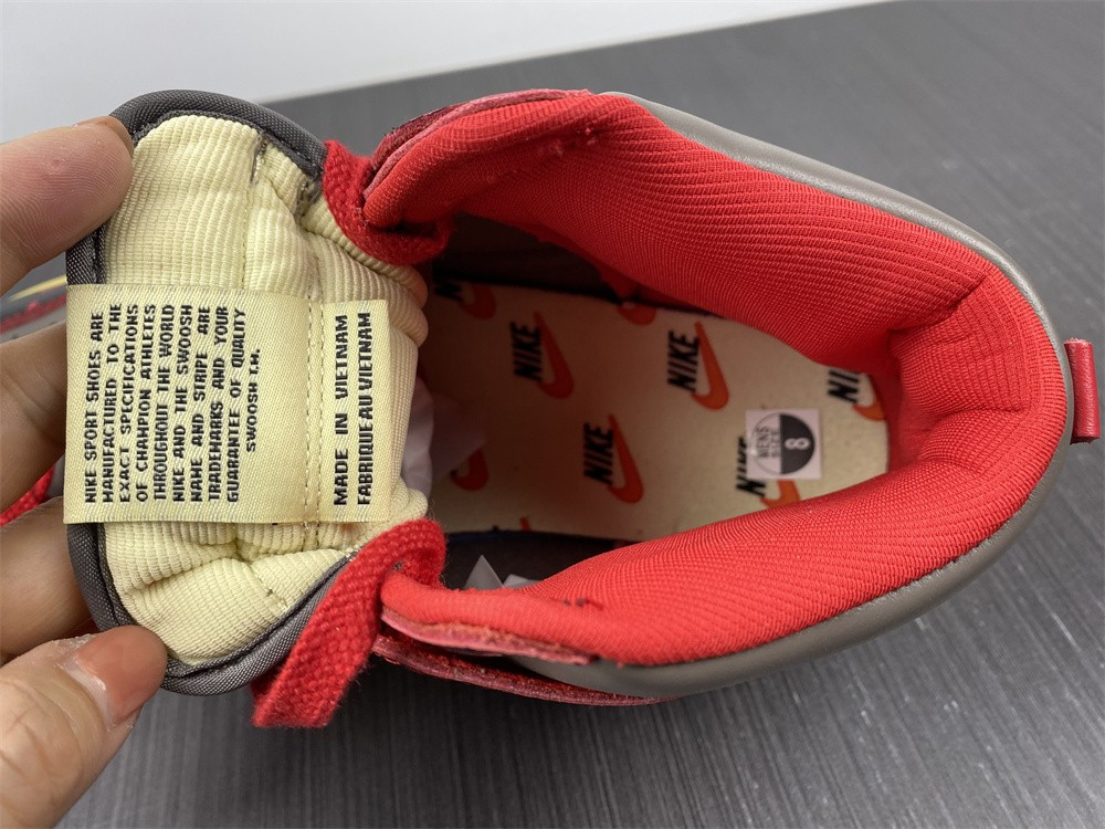 Nike Dunk High 1985 “Red Acid Wash” DD9404-600