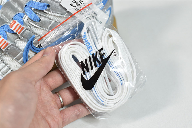 OFF White x Nike Air Rubber Dunk “University Blue” CU6015-100