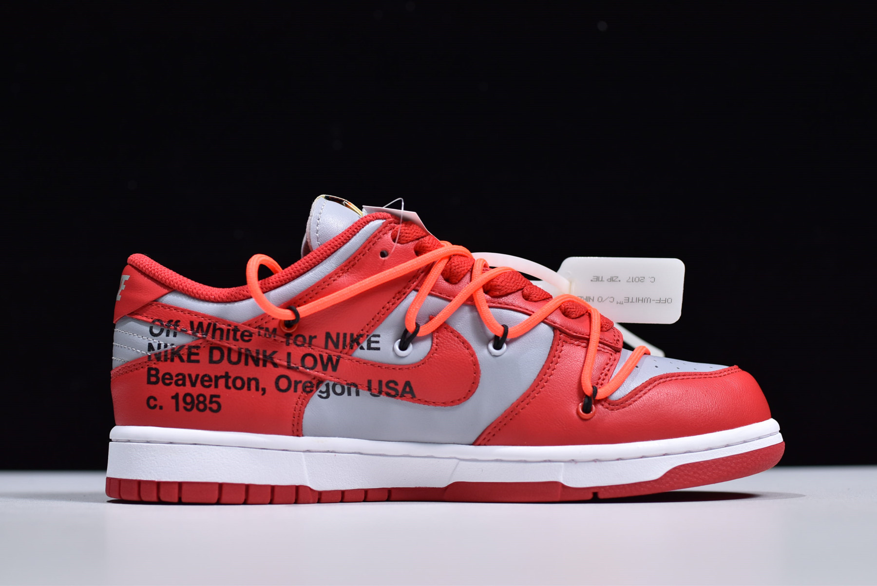 OF x Nike Dunk Low University Red CT0856-600