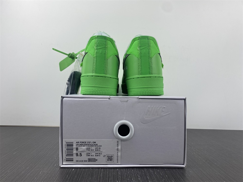 OFF White x Nike Air Force 1 Green DX1419-300