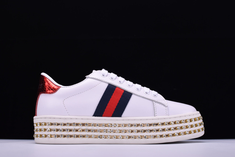 GC Ace Embellished SNEAKER WITH CRYSTALS 505995DOPE0