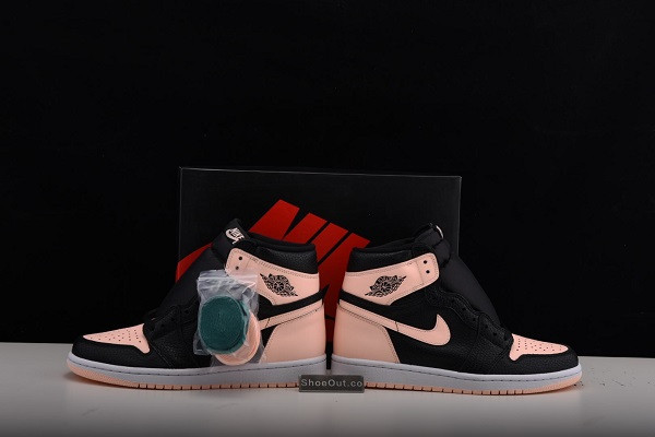 Air Jordan 1 Retro High Black Crimson Tint 555088-081