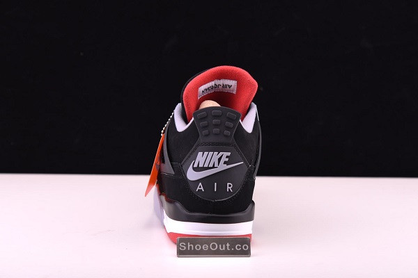 2019 Air Jordan 4 Retro OG Bred Black Cement 308497-060