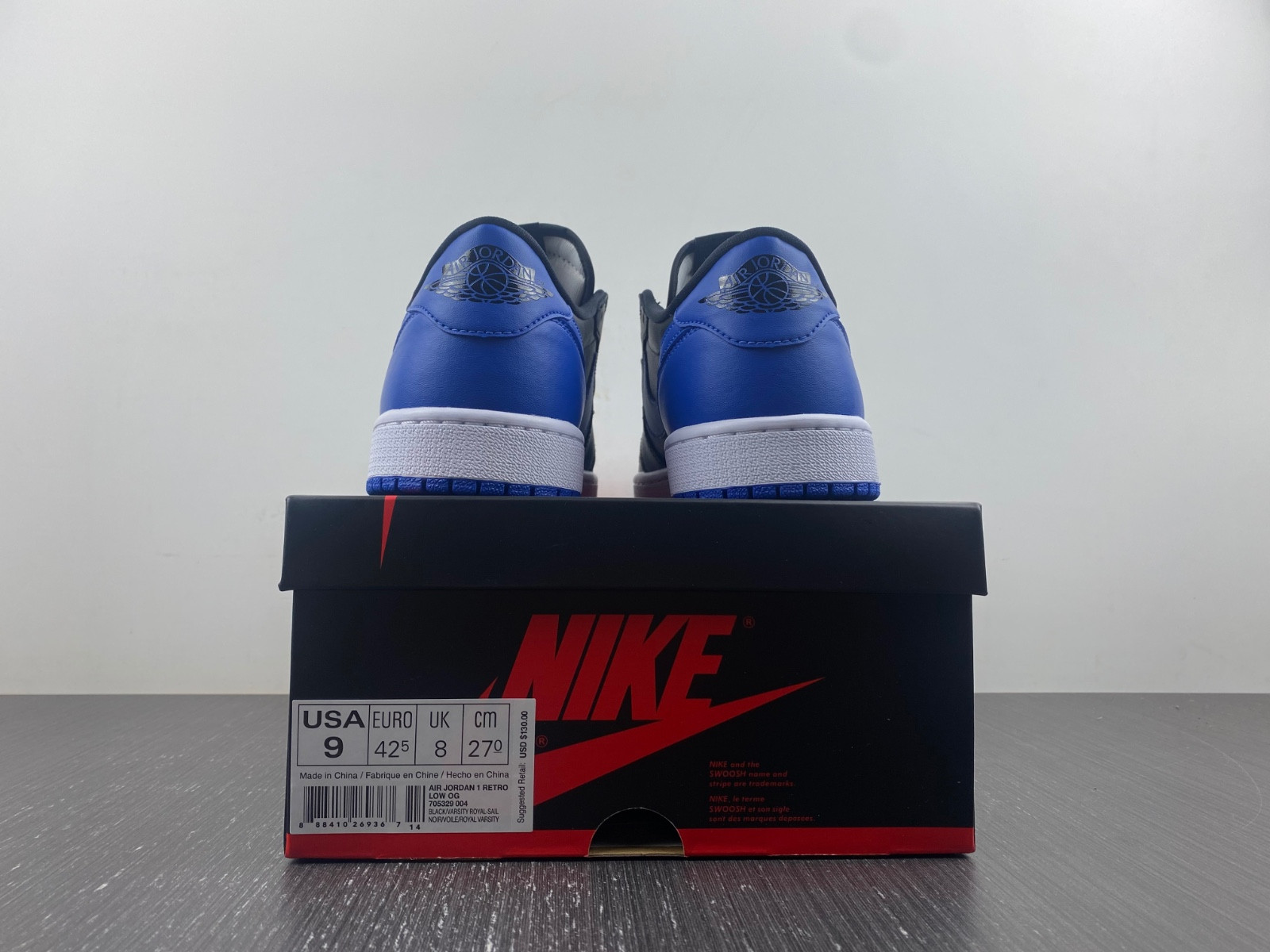 Jordan 1 Retro Low Royal (2015)  705329-004