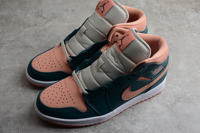 Air Jordan 1 Mid “Dark Teal Green” BQ6472-308