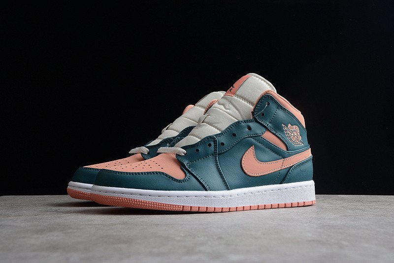 Air Jordan 1 Mid “Dark Teal Green” BQ6472-308