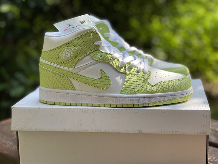Air Jordan 1 Mid SE “Green Python” DV2959-113