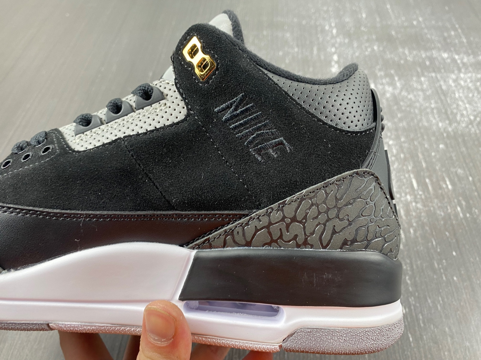 Air Jordan 3 Tinker Black/Cement Grey CK4348-007