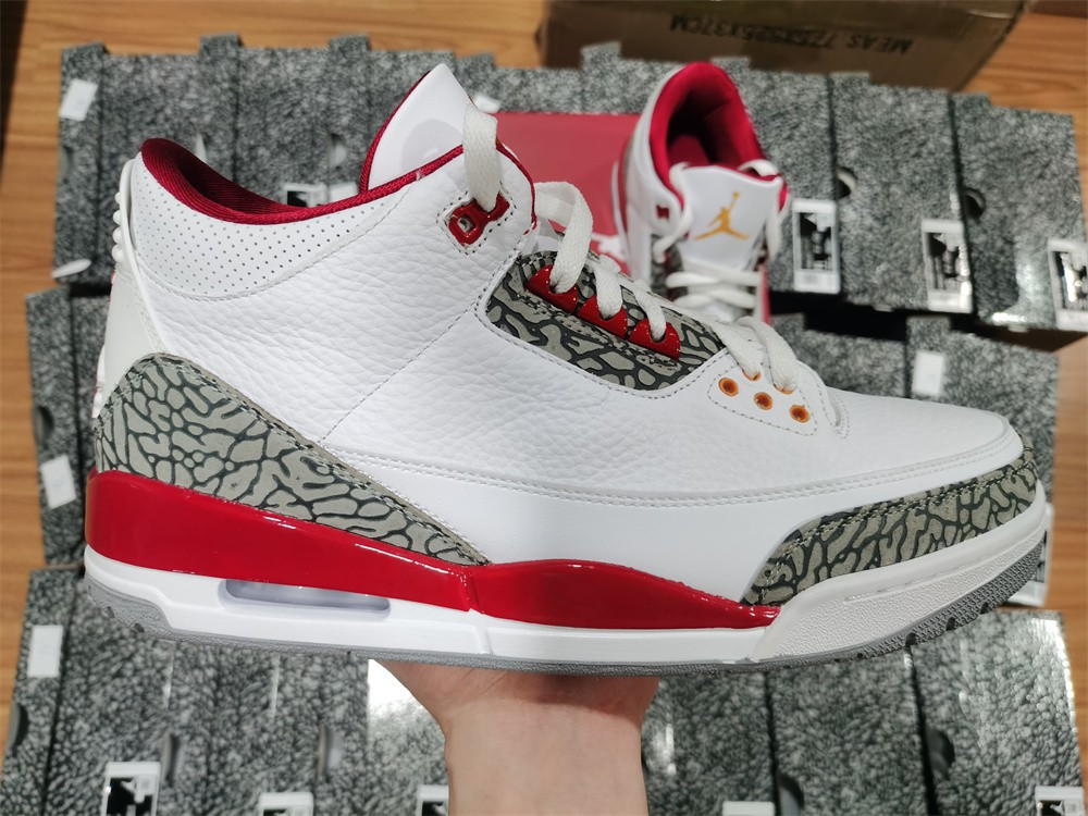 AIR JORDAN 3 CARDINAL RED CT8532-126