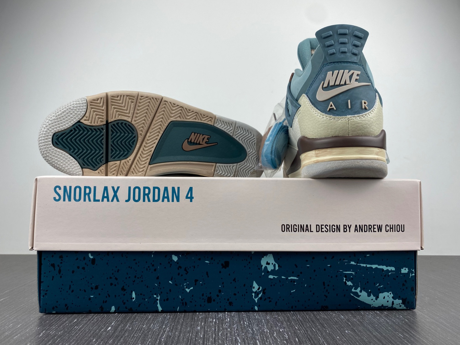 Jordan 4 X Snorlax