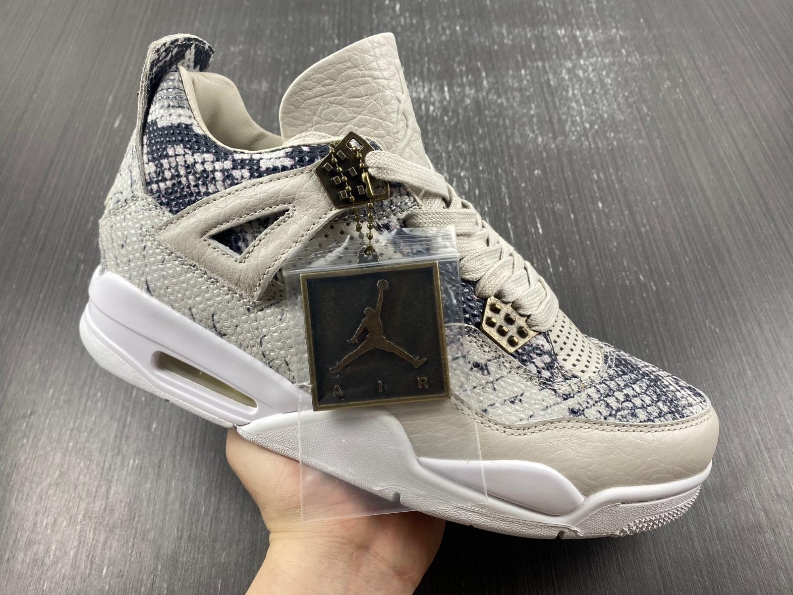 AIR JORDAN 4 RETRO PREMIUM "PINNACLE "SNAKESKIN" 819139-030