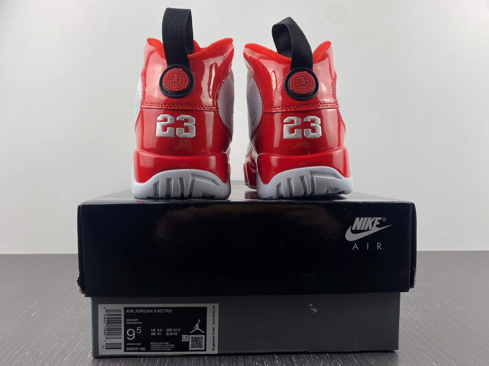 Air Jordan 9 “Gym Red”  302370-160