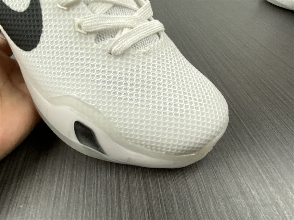 Nike Kobe 10 “Fundamentals” White/Wolf Grey-Black 705317-100