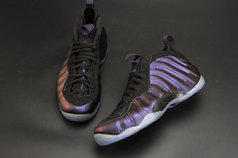 Nike Air Foamposite One “Eggplant”  Black/ varsity purple mens 314996-008