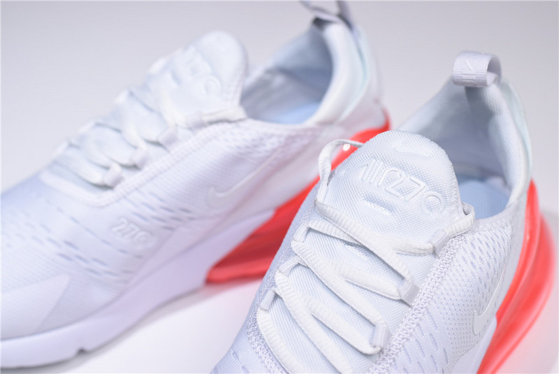 NIKE mens AIR MAX 270 WHITE HOT PUNCH AH8050-103