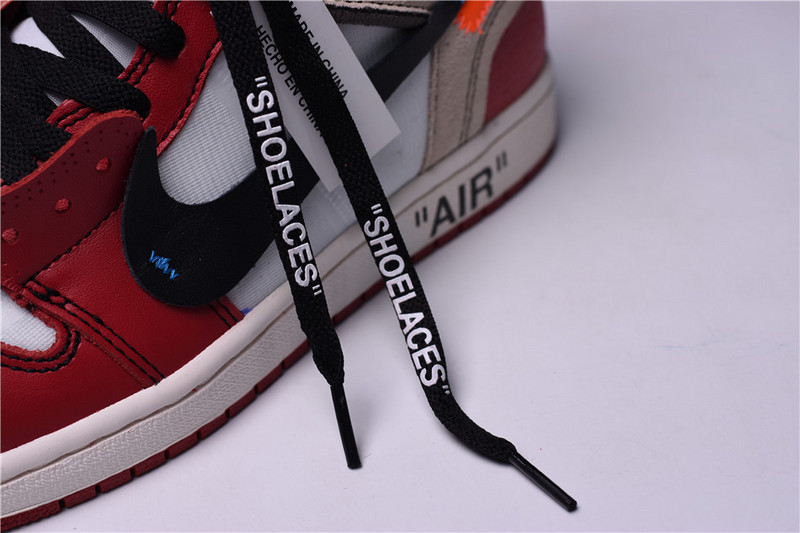 OFF WHITE Air Jordan 1 Retro Chicago The Ten AA3834-101