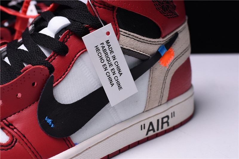 OFF WHITE Air Jordan 1 Retro Chicago The Ten AA3834-101