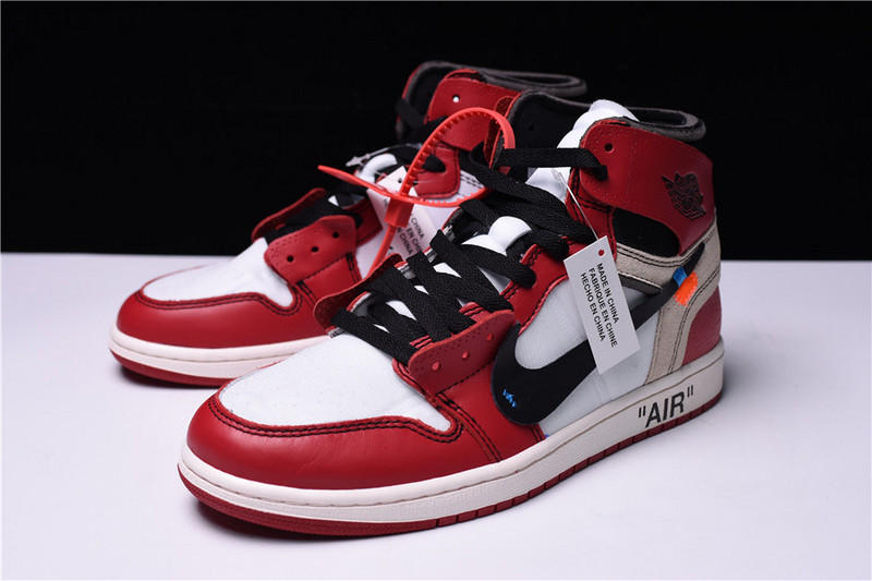 OFF WHITE Air Jordan 1 Retro Chicago The Ten AA3834-101
