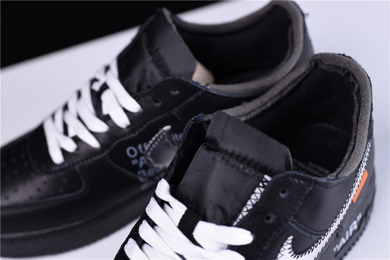 OFF White x MoMA x Nike Air Force 1 07 Low Black AV5210-001