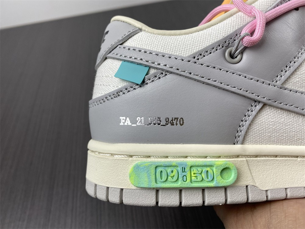 OF x Nk Dunk Low NO.09 Of 50 DM1602-109