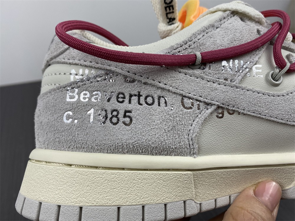 OF x Nk Dunk Low NO.35 Of 50 DJ0950-114