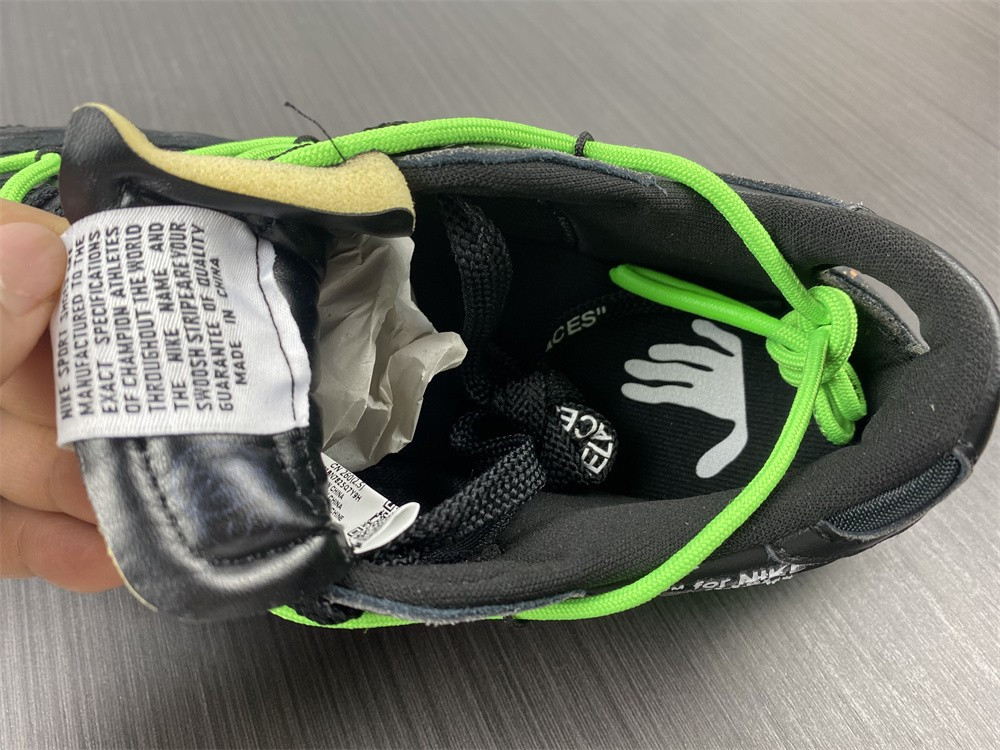 Nike Blazer Low x OF "Black / Green"  DH7863-001