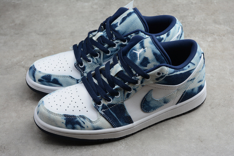 Air Jordan 1 Low Washed Denim CZ8455-100
