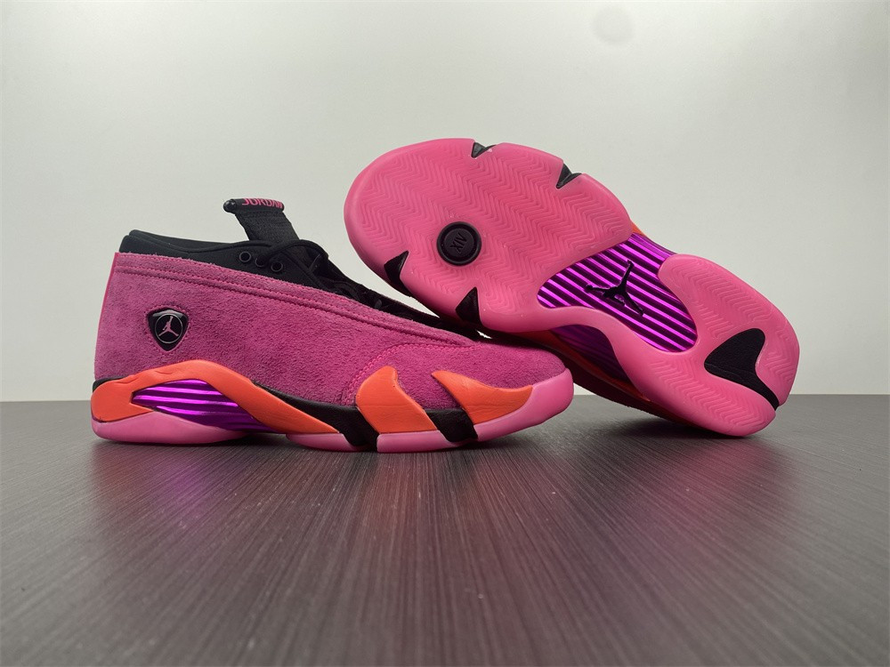 Air Jordan 14 Low WMNS “Shocking Pink” DH4121-600